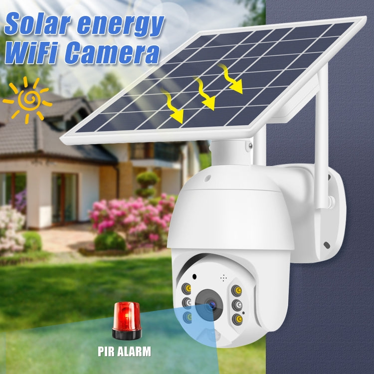 T16 1080P Full HD Solar Powered WiFi Camera, Support PIR Alarm, Night Vision, Two Way Audio, TF Card, WiFi T16 1080P Full HD Solar Powered WiFi Camera, Support PIR Alarm, Night Vision, Two Way Audio, TF Card, WiFi